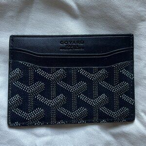 Goyard Card Holder (Black)
